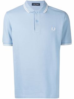 FRED PERRY рубашка поло с вышитым логотипом