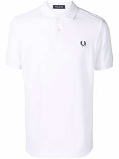 FRED PERRY рубашка поло с вышитым логотипом