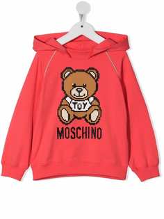 Moschino Kids худи Teddy с логотипом