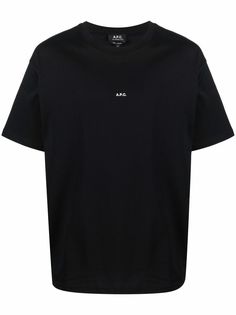 A.P.C. футболка с круглым вырезом