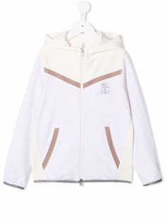 Brunello Cucinelli Kids худи на молнии