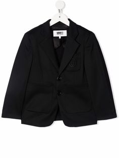MM6 Maison Margiela Kids однобортный пиджак