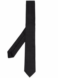 Givenchy шелковый галстук с логотипом