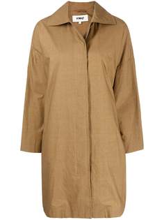 YMC однобортное пальто Cocoon