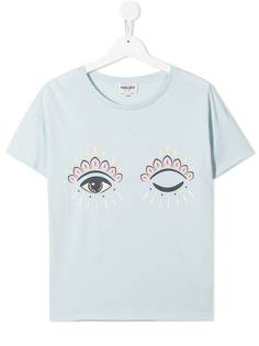 Kenzo Kids футболка с графичным принтом