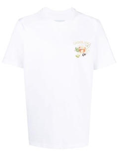 Casablanca футболка с принтом Tennis Club