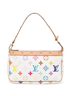 Louis Vuitton сумка Pochette Accessoires 2008-го года с монограммой