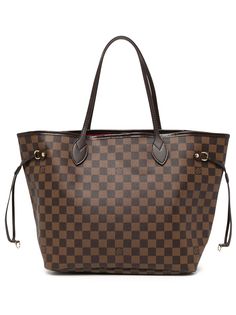 Louis Vuitton сумка на плечо Damier Ebène Neverfull MM 2008-го года