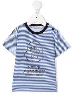 Moncler Enfant футболка с логотипом
