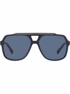 Dolce & Gabbana Eyewear солнцезащитные очки-авиаторы