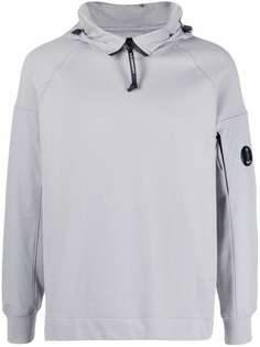 C.P. Company худи с нашивкой-логотипом