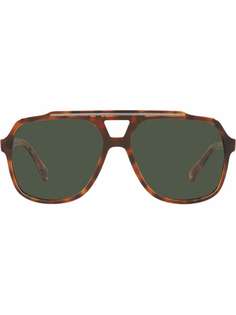 Dolce & Gabbana Eyewear солнцезащитные очки-авиаторы