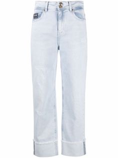 Versace Jeans Couture прямые джинсы с завышенной талией