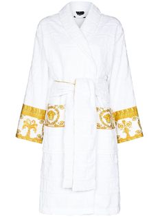 Versace халат с принтом Barocco