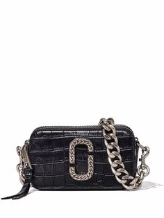 Marc Jacobs сумка через плечо The Snapshot с тиснением под крокодила