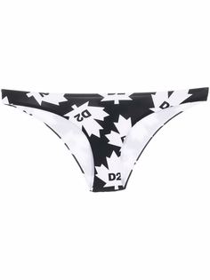Dsquared2 плавки бикини с логотипом Maple Leaf