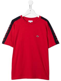 Lacoste Kids футболка с логотипом