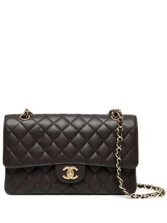 Chanel Pre-Owned сумка на плечо Double Flap medium 2009-2010-го года