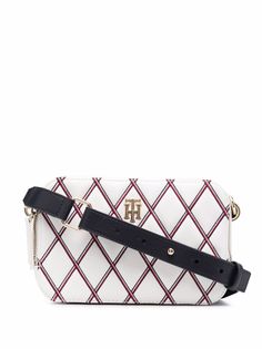 Tommy Hilfiger каркасная сумка Element с вышивкой