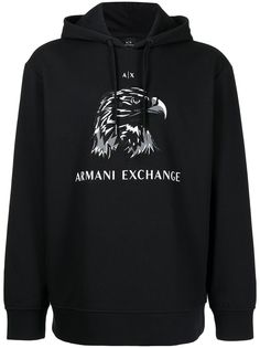 Armani Exchange худи с логотипом