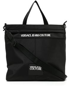 Versace Jeans Couture сумка-тоут с тисненым логотипом