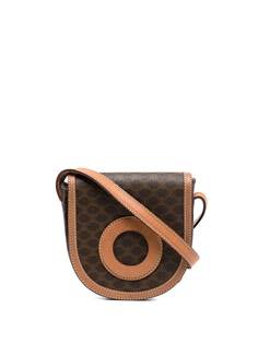 Céline Pre-Owned сумка через плечо 1990-х годов с узором Macadam и декором Ring