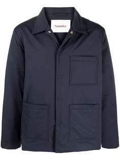Nanushka куртка-рубашка с карманами
