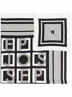 JOSEPH шелковый платок с графичным принтом