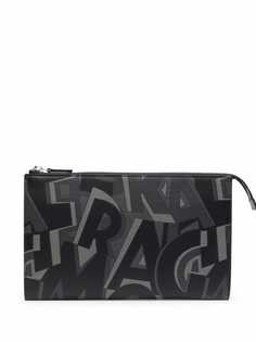Salvatore Ferragamo клатч с логотипом