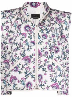 Isabel Marant жакет Janissae с цветочным принтом