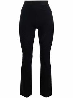Wolford расклешенные легинсы Ajouré Net