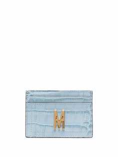Moschino картхолдер с тиснением под кожу крокодила