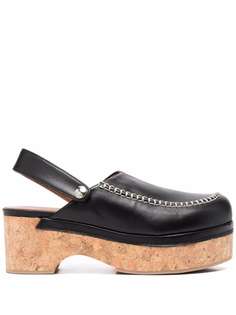 Rejina Pyo мюли на платформе с ремешком на пятке