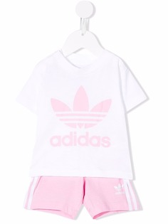 adidas Kids спортивный костюм с логотипом Trefoil