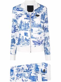 Philipp Plein спортивный костюм с принтом