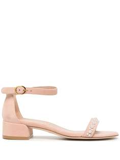 Stuart Weitzman декорированные босоножки Nudist June 35