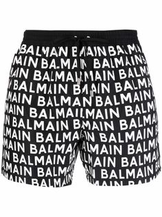 Balmain плавки-шорты с логотипом