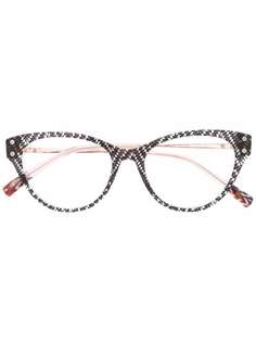 MISSONI EYEWEAR очки в оправе кошачий глаз