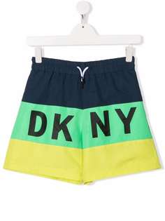 Dkny Kids плавки-шорты с логотипом