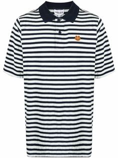 Kenzo рубашка поло с вышивкой