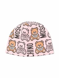 Moschino Kids шапка бини Teddy Bear