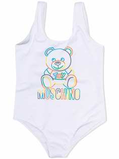 Moschino Kids купальник с принтом