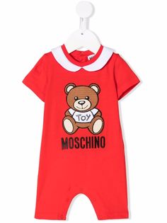 Moschino Kids ромпер Teddy Bear