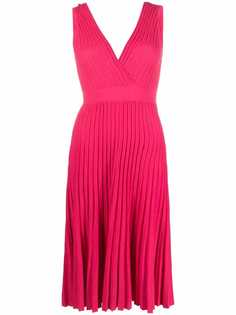 P.A.R.O.S.H. плиссированное платье миди Cannella