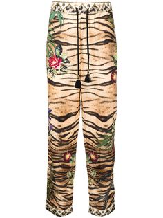 Camilla брюки с принтом If These Walls Could Talk