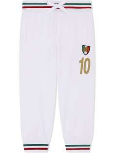 Dolce & Gabbana Kids спортивные брюки Italy с лампасами