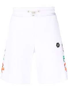 Philipp Plein спортивные шорты Gothic Plein