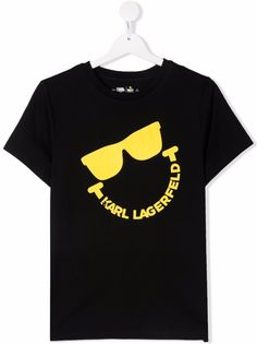 Karl Lagerfeld Kids футболка с логотипом