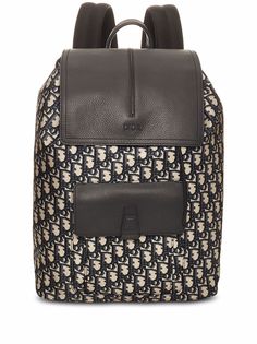 Christian Dior рюкзак pre-owned с узором Oblique
