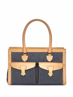 Christian Dior джинсовая сумка-тоут pre-owned